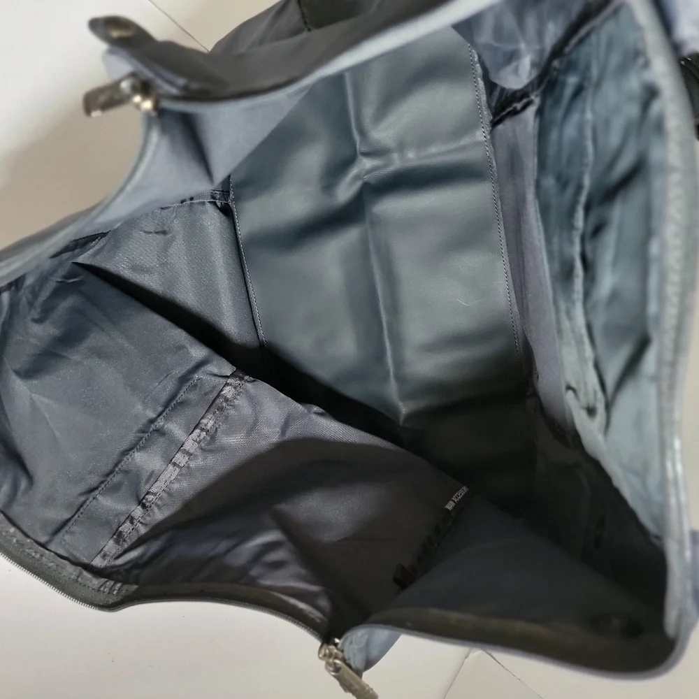 TUMI Gray Foldable Travel Lightweight Tote Bag